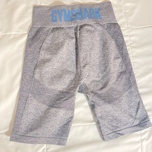 Grey Gymshark Seamless Biker Shorts (M)